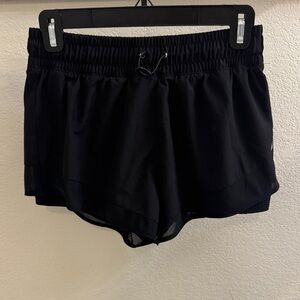 Asics Women's Black Athletic Shorts